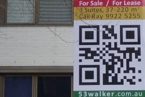 Billboard: Scan with any smartphone QR code app.