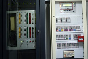 Basement Fire Control Panel