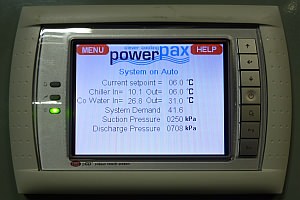 Powerpax Air Conditioning control panel